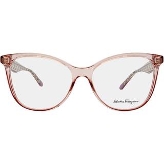 Ferragamo Kvinde SF2892 643 Optiske stel Acetat Rosa Firkantet