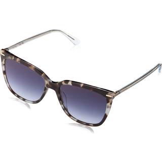 Calvin Klein Kvinde CK22532S 444 Solbriller Acetat Havana Blå Firkantet Normal Fotokromatisk