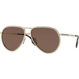 Burberry BE3135 SCOTT 110973 59 Solbriller Mænd Guld - Light Gold - 59mm