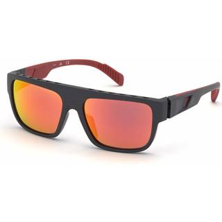 Adidas SP0037 02L 59 Solbriller Mænd Black - Matte Black - 59mm