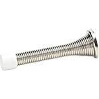 10 Pack Rok Hardware 3 """" (76mm) Flexi Spring Heavy Duty Wall Door Stop Kofanger B?rstet nikkel