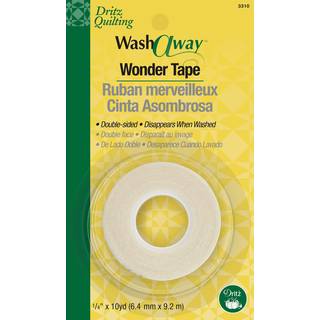 Dritz 3310 Wash-A-Way Wonder Tape 1/4-tommer x 10-meter hvid