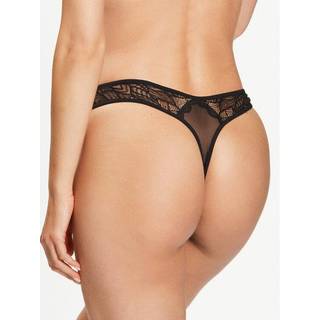Bluebella Emerson Lace Thong Black - Size 44