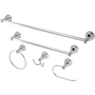 Kingston Brass BAHK5012478C 5-delt badev?relse tilbeh?r S?t poleret krom