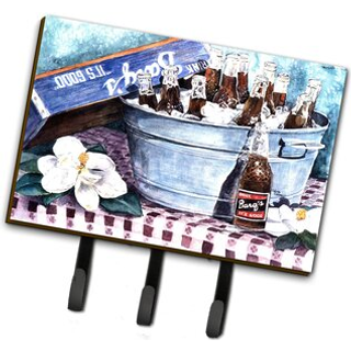 """" Caroline's Treasures 1003th68 Barq's og Old Washtub Leash Holder eller Key Hook Large Multicolor """"