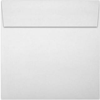 Luxpaper Square Invitation konvolutter skr?l & tryk 7 ???/2 """" X 7 1/2 """" Hvid 70 lb. Tekst 50 Antal