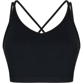 Zebdia Sports Bra Slim Strap XS - Sort Dame BH med optimal støtte til løb