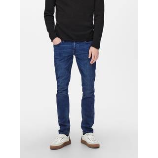 Loom Slim Jeans - Blue Denim - Slim fit - Herre - 28/32 - Only & Sons