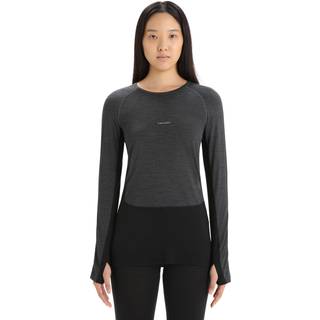 125 ZoneKnit™ L/S Crewe W Jet HTHR/Black/Metro H/CB (XL)