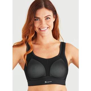 Swegmark Stability CoolMax Moulded Cup Sports Bra - Black - F 95