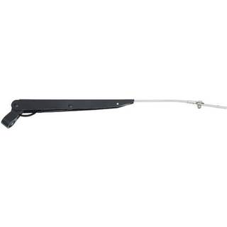 Viskerarm båd TMC, med vinklet ende, sort/sølv, 345 - 440 mm (13.6" - 17.3")