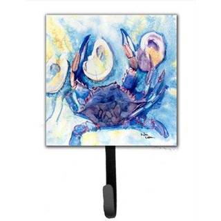 """" Caroline's Treasures 8042sh4 Crab Leash Holder eller Key Hook Small Multicolor """"