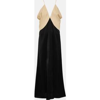 Toteme Twill maxi dress - black - XL