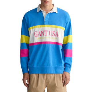 Gant Herren Polo-Shirt blau
