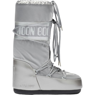 Moon Boot Unisex Icon Glance Silver, 42/44