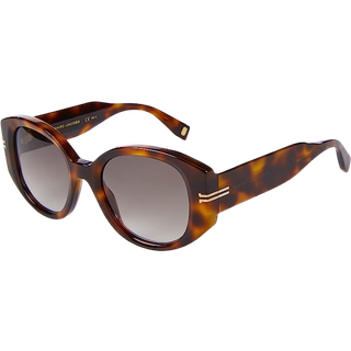 Marc Jacobs Kvinde MJ 1052/S 05L/HA Solbriller Acetat Havana Brun Rund Normal Skygge