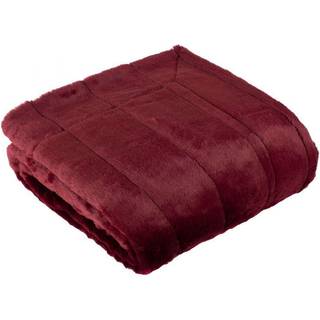 Paoletti Riva Home Ruby Empress Faux Fur Throw