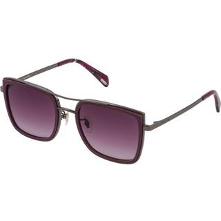 Police SPLD82 0GL7 55 Solbriller Mænd Lyserød - Fuchsia Pink Grey - 55mm