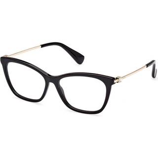 Max Mara Kvinde MM5070 001 Optiske stel Acetat Sort Firkantet Normal