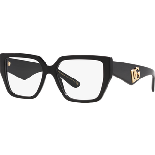 Dolce & Gabbana DG3373 501 55 Briller Kvinder Black - Black - 55mm