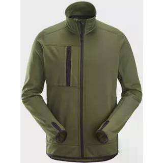 Snickers fleecejakke 8059 AllroundWork, khaki grøn, XS 80593100003