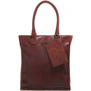 Micmacbags læder shopper brun