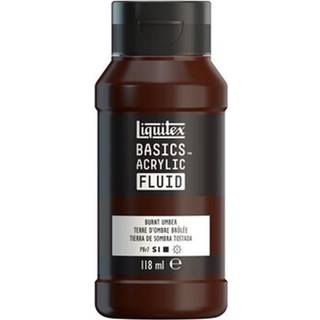 Basics fluid 118ml burnt umber row 128