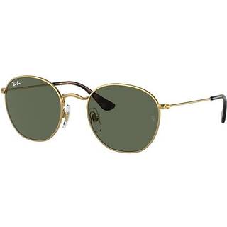 Ray - Ban Børn RJ9572S JUNIOR ROB 223/71 Solbriller Metal Guld Grøn Geometrisk Normal