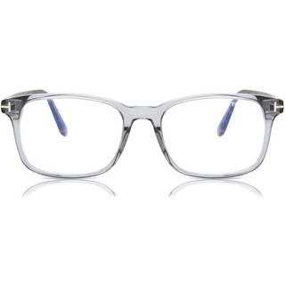 Tom Ford FT5831-B Blue-Light Block 020 51 Briller Mænd Krystalklar - Transparent Grey - 51mm