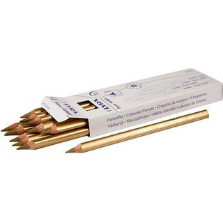 Super Ferby 12 stk. farveblyanter i guld, 18 cm