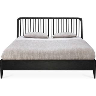 Ethnicraft, Spindle Sengeramme 160x200 cm Sort eg
