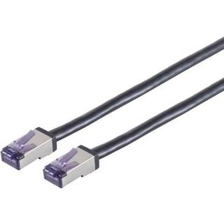 LANVIEW Cat6a HIGH-FLEX S/FTP Black