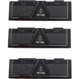 Kompatibel toner Kyocera TK 1140 - 1T02ML0NLC, 3 stk. rabatpakke 21600 sider
