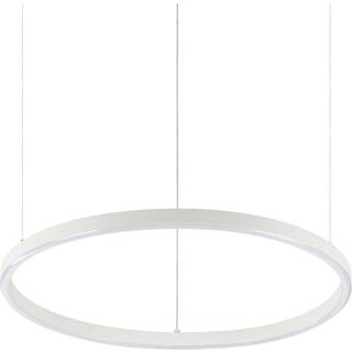 Ideal Lux LED-hængelampe Oracle Slim Ø 50 cm hvid 3.000 K