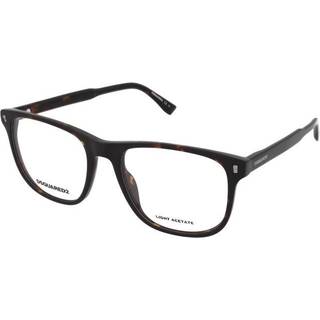 Dsquared2 D2 0079 086 54 Briller Mænd Tortoiseshell - Dark Tortoise - 54mm
