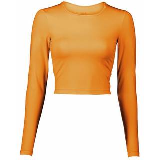 Casall Women's Crop Long Sleeve Sunset Yellow, 42