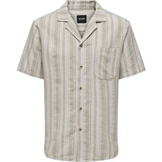 ONLY & SONS Eye Resort Shirt Vintage Khaki
