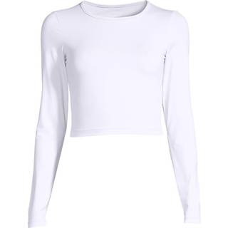 Casall Women's Crop Long Sleeve White, 42