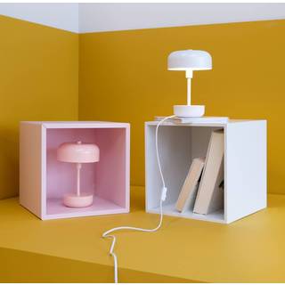 Haipot LED Portable Bordlampe Lyserød