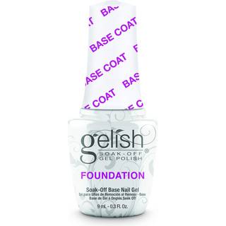 Gelish Mini Foundation Base Coat til gelnegle - stærk vedhæftning beskytter naturlige negle hurtig tørring kompatibel sugen -off gel polsk & stru