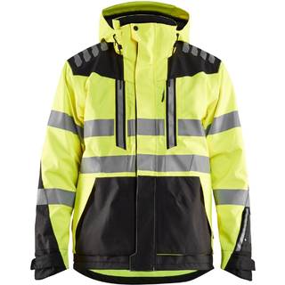 Blåkläder 4496 High Vis Skaljakke / High Vis Skaljakke - L - High Vis Gul/Sort