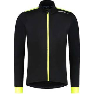 Rogelli Cykeljakke LS Core Black/Fluo