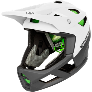 Cykelhjelm Endura MT500 Full Face Helmet White