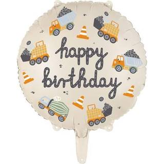 Store maskiner folieballon, 45 cm