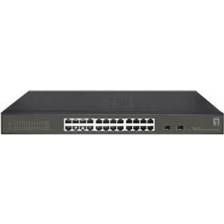 LevelOne GES-2126 Switch 24-porte Gigabit Ethernet --> På fjernlager, levevering hos dig 12-06-2026