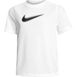 Nike Dri-FIT Multi+ Graphic T-shirt, Hvid, Str. L Junior - Svedtransporterende og komfortabel