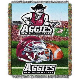 New Mexico State Official Collegiate Home Field Advantage Woven Tapestry Throw (D0102HB1VY)