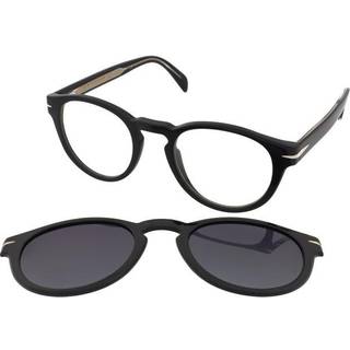 DAVID BECKHAM Mand DB 7104/CS 807/WJ Solbriller Acetat Sort Pantos