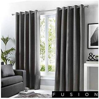 Fusion Fusion Sorbonne 100% Bomuld Par Eyelet Room Darkening Gardiner
