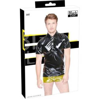 Black Level Vinyl Men Polo Shirt 2890518 Black L